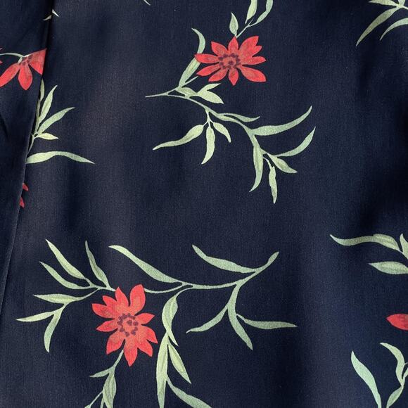 Forever 21 Romper Womens Small Floral Lace Trim Adjustable Straps Pajama - Picture 3 of 10